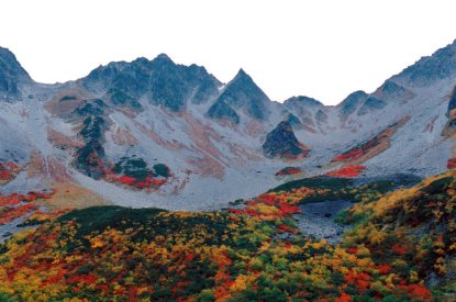 涸沢 穂高 紅葉 秋