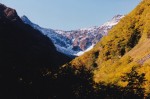 初冠雪の穂高 青空